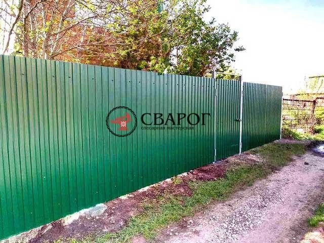 Из профнастила
